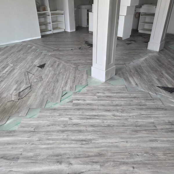 glue down lvp installation