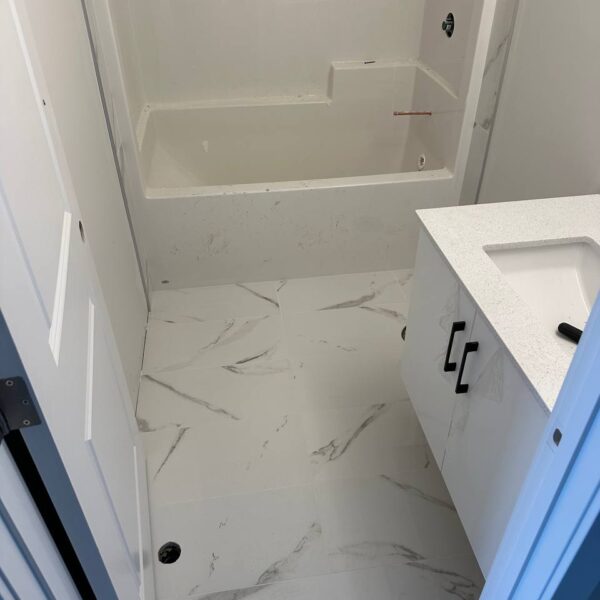 tile bathtub surround bathroom renovation edmonton