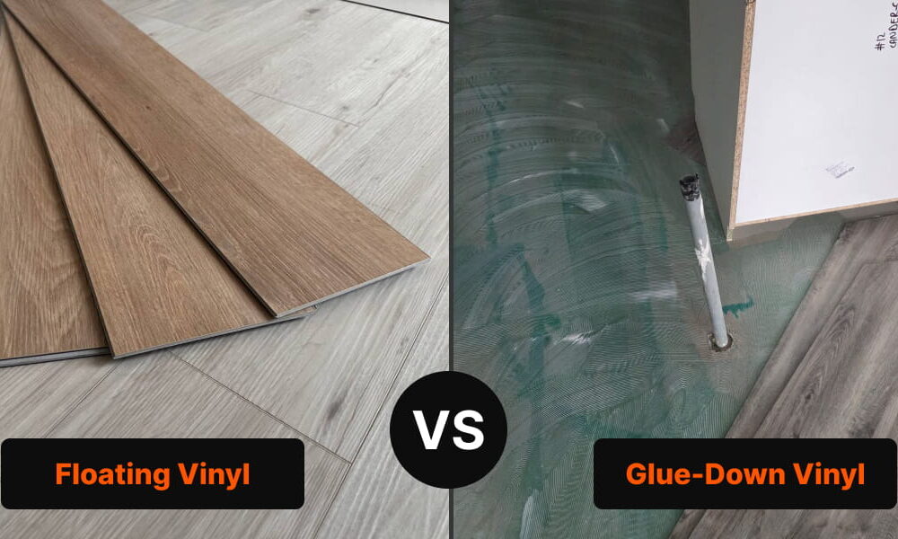 Floating vs Glue-Down LVP Flooring