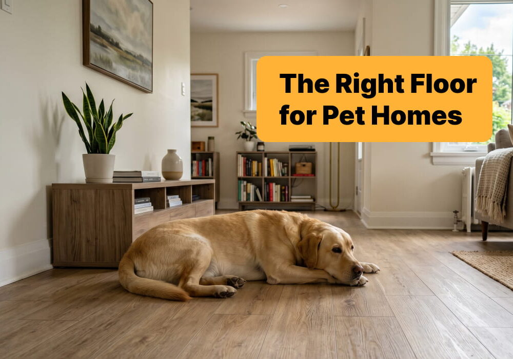 The Right Floor for Pet Homes Edmonton