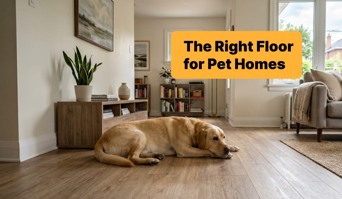 The Right Floor for Pet Homes Edmonton