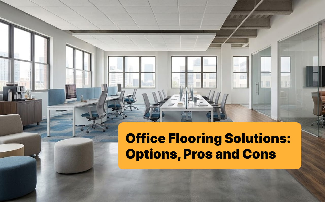 Office Flooring Solutions Options, Pros and Cons Edmonton